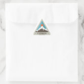 Sticker Triangulaire Parc provincial Cypress (Sac)