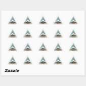 Sticker Triangulaire Parc provincial Cypress (Feuille)