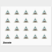Sticker Triangulaire Parc provincial Granby (Feuille)
