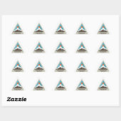 Sticker Triangulaire Parc provincial Manning (Feuille)