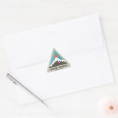 Sticker Triangulaire Parc provincial Mount Robson (Enveloppe)