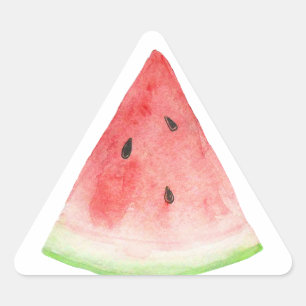 Sticker Triangulaire Pastèque