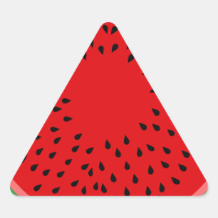Sticker Triangulaire Pastèque
