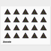 Sticker Triangulaire Pâtes (Feuille)
