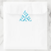 Sticker Triangulaire Patters de Ocean Blue Geometric Deco (Sac)