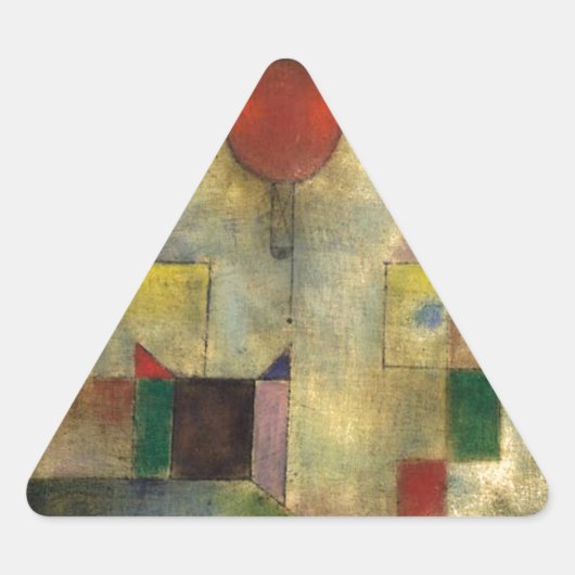 Sticker Triangulaire Paul Klee (Devant)