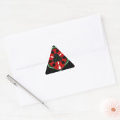 Sticker Triangulaire "Peace : with Shield Emblem" (Enveloppe)