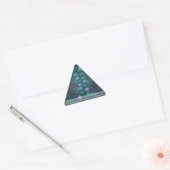 Sticker Triangulaire Peau Alien 001 (Enveloppe)
