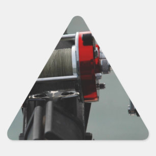 Sticker Triangulaire Pêche terminée