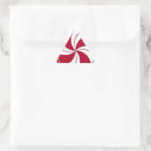 Sticker Triangulaire Peppermint (Sac)