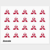 Sticker Triangulaire Peppermint (Feuille)