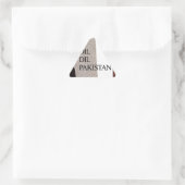 Sticker Triangulaire Père de la Nation : Mazar-e-Quaid (Sac)