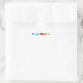 Sticker Triangulaire Personnaliser (Sac)