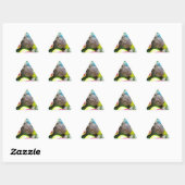 Sticker Triangulaire Personnaliser (Feuille)