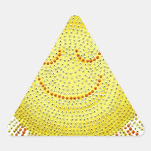 Sticker Triangulaire personnaliser sur mesure Anniversaires