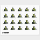 Sticker Triangulaire Pilière à queue noire (chenille) sur Dil (Feuille)