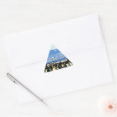 Sticker Triangulaire Pingouins empereurs (Enveloppe)