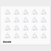 Sticker Triangulaire Pludrops (Feuille)