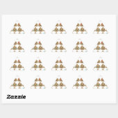 Sticker Triangulaire poop emojis (Feuille)