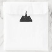 Sticker Triangulaire Pop Art New York Silhouette (Sac)