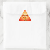 Sticker Triangulaire Poussin #5 de chimie (Sac)