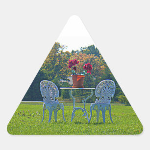 Sticker Triangulaire Pré d'amour