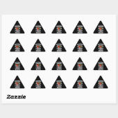 Sticker Triangulaire Prévision Du Week-End Surf Avec Une Chance De Boir (Feuille)