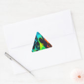 Sticker Triangulaire Psychédélique (Enveloppe)