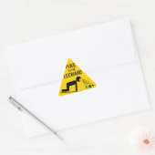 Sticker Triangulaire Puke au vent (Enveloppe)