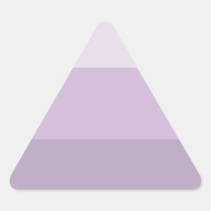 Sticker Triangulaire Purple Ombre rayé