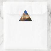 Sticker Triangulaire Pyramide en Musée du Louvre, Paris, France (Sac)