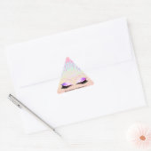 Sticker Triangulaire Raissa Crown 16e 15e Holographie nuptiale1 (Enveloppe)