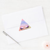 Sticker Triangulaire Raissa Crown 16e 15e Holographie nuptiale2 (Enveloppe)