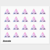 Sticker Triangulaire Raissa Crown 16e 15e Holographie nuptiale7 (Feuille)