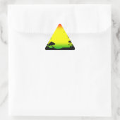 Sticker Triangulaire rasta de relaxation (Sac)