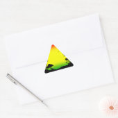Sticker Triangulaire rasta de relaxation (Enveloppe)