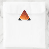 Sticker Triangulaire Red Moon (Sac)
