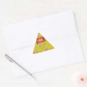 Sticker Triangulaire Réflexion à l'extérieur de la conception de boîte (Enveloppe)