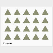 Sticker Triangulaire Requins traditionnels sans fil (Feuille)