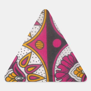 Sticker Triangulaire Retro Hakuna Matata Apparel designer cadeau Mercha