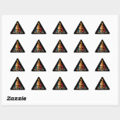 Sticker Triangulaire Rétro Manhattan Kayaking (Feuille)