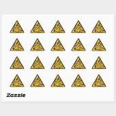 STICKER TRIANGULAIRE RISQUE D'EXPLOSION (Feuille)