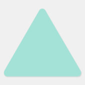 Sticker Triangulaire Robin's Oeuf Blue (Devant)