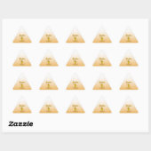 Sticker Triangulaire Rocker chick (Feuille)