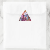 Sticker Triangulaire ROMEO ET JULIET Romantique Saint Valentin (Sac)