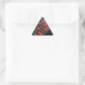Sticker Triangulaire Roulette de table de jeu Las Vegas (Sac)