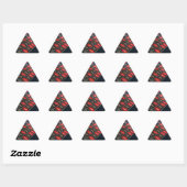 Sticker Triangulaire Roulette de table de jeu Las Vegas (Feuille)