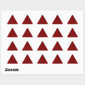 Sticker Triangulaire Ruby Black (Feuille)