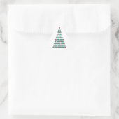 Sticker Triangulaire Rythme Évergreen (Sac)