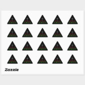 Sticker Triangulaire Saison Jésus (Feuille)